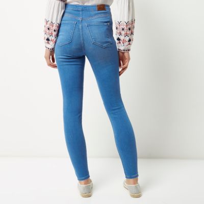 Mid blue wash Molly jeggings
